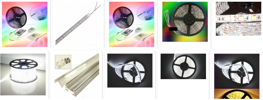Strisce Led Professionali e Led Strip ad alta luminosita'